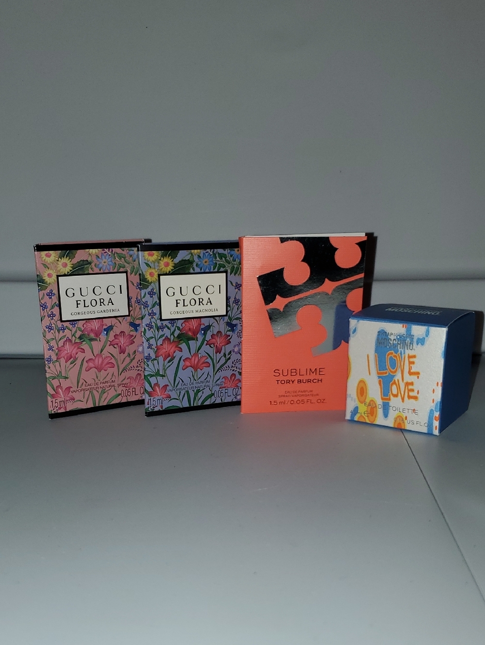 Gucci Flora + Tory Burch Sublime + Moschino Mini Fragrance Set ... All New